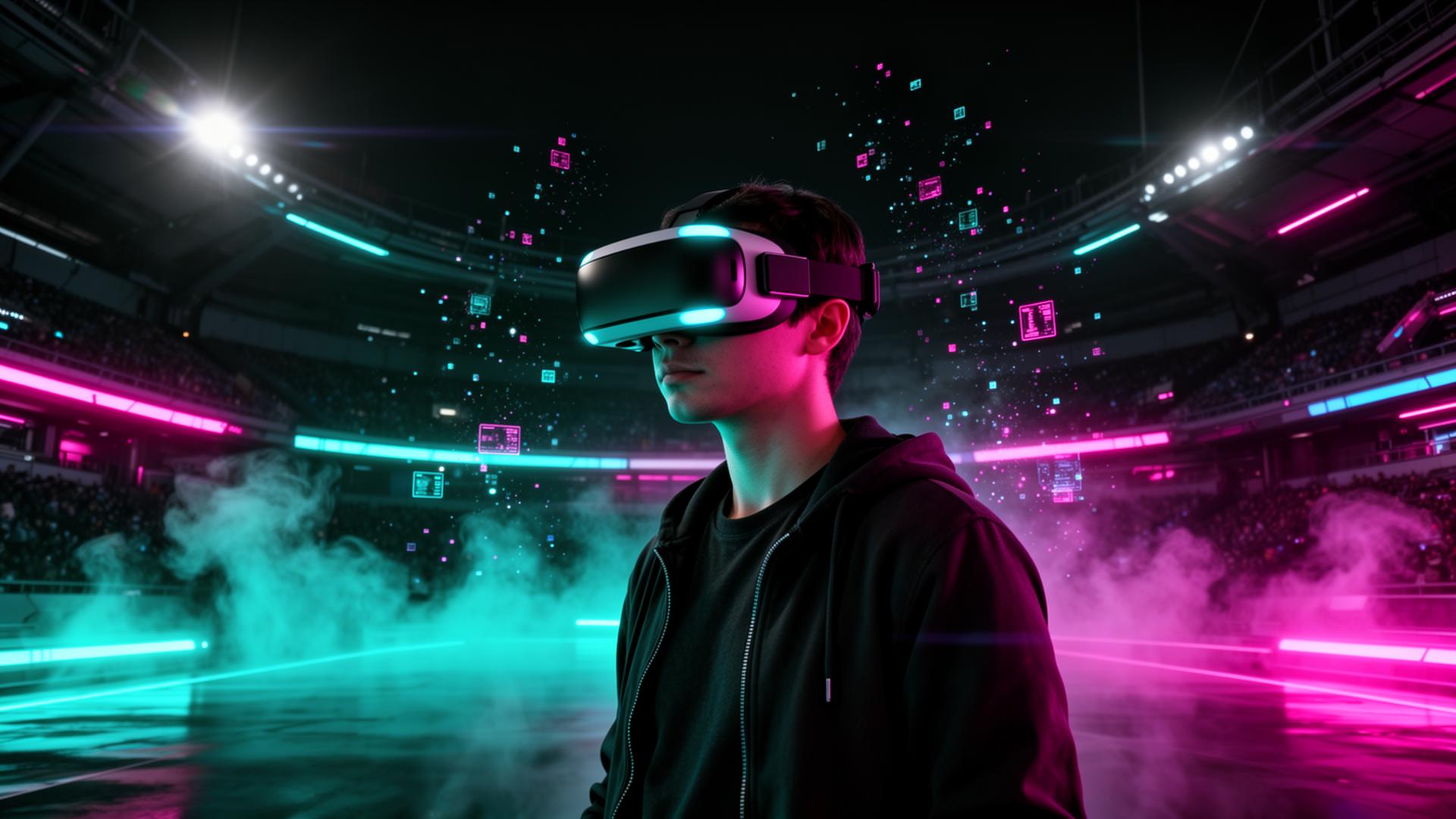 Immersive VR arena experience
