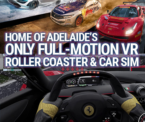 Adelaide Full Motion Car Racing Sim