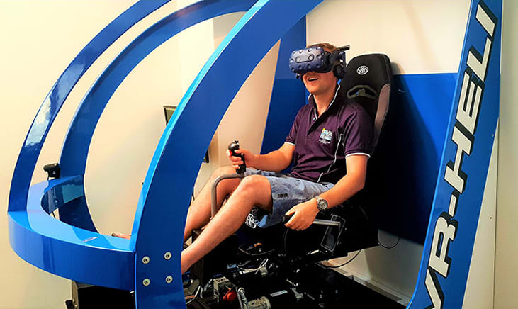 VR Helicopter Adelaide Virtual Reality Simulator